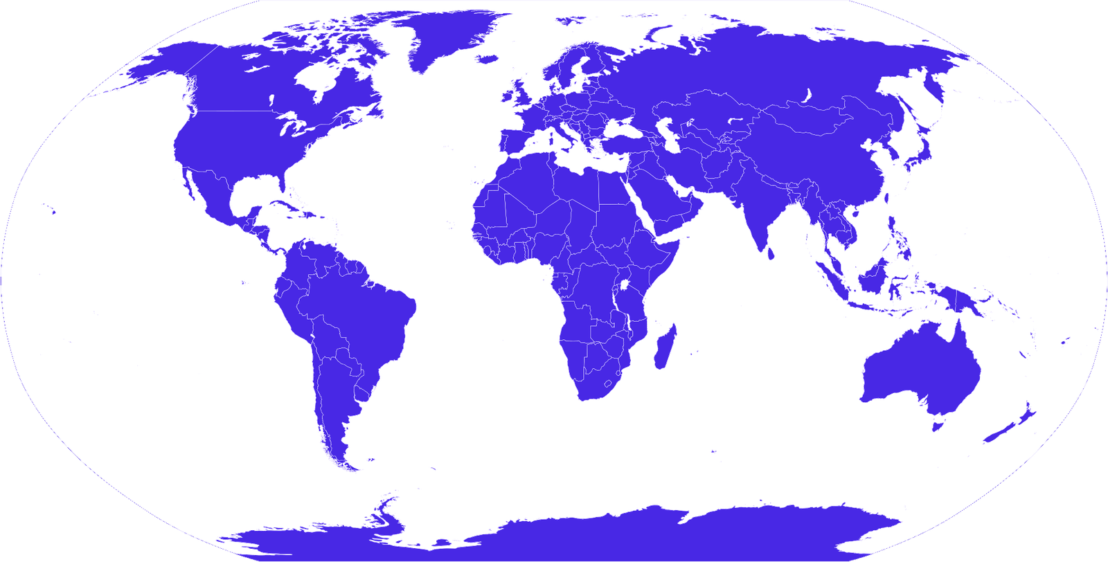 World map showing Optia's locations in London, Barcelona, Nuremberg, Abu Dhabi, Bangalore, Chicago and New York